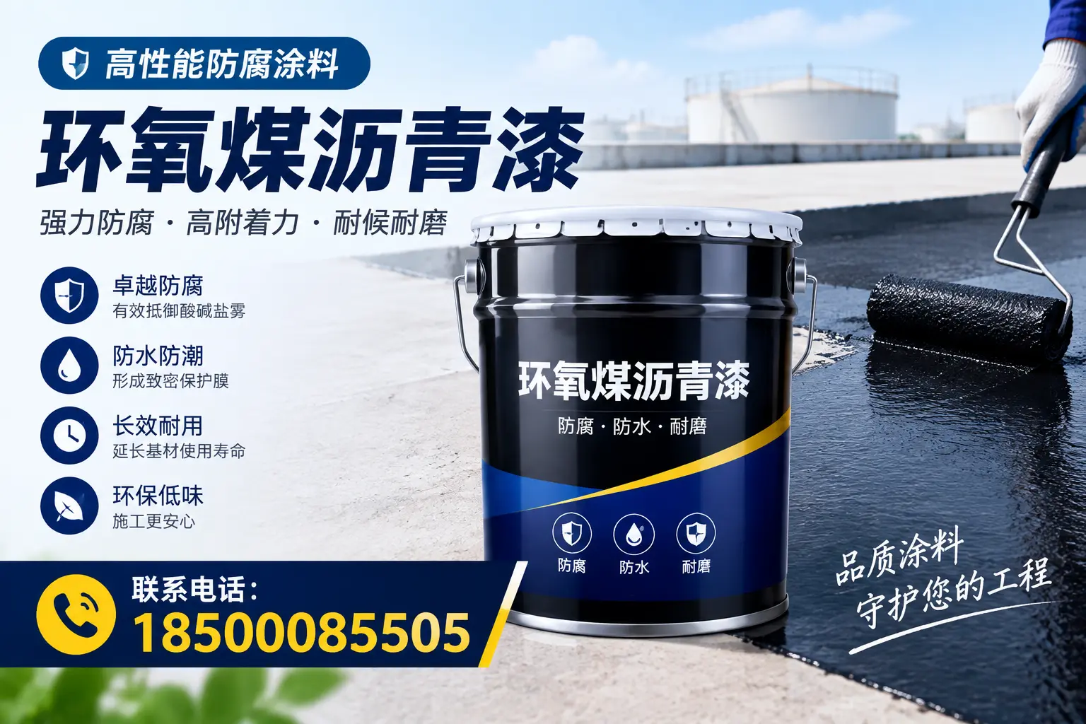 环氧煤沥青漆与水性涂料的比较，适合定西的选择